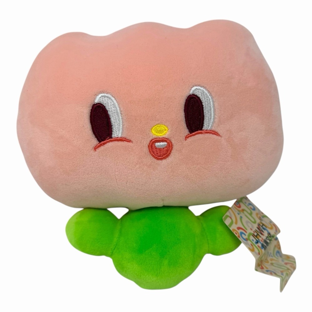 Pink Flower Plant Soft Plush Toy‎ JiaHui 6"